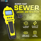 Sewer Gas Leak Detector by Forensics | 20-Year Sensor | Bathroom, Drains, Sewage, Plumbing |