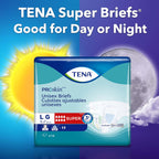 TENA ProSkin Unisex Adult Diapers with Tabs, Maximum Absorbency, Medium, 56 ct