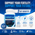 Ulvara Male Fertility Supplements, Pre Conception Fertility Supplements for Men with CoQ10, Maca Root, Zinc, Mens Prenatal Vitamins for Optimal Sperm Count Motility & Load Volume, 120 Capsules