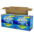 Tampax Pearl Tampons for Women, with LeakGuard Braid, Super Absorbency, Unscented, 100 Count (2 Packs of 50)