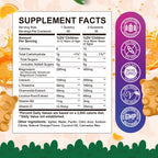 2 Pack Calm Magnesium Gummies for Kids - Magnesium Glycinate Supplement for Sleep, Brain, Immune & Bone Health - Great Tasting Magnesium Gummies for Adults & Kids - Sugar Free Orange