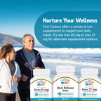 21st Century Slow Release Iron Tablets, 60 Count