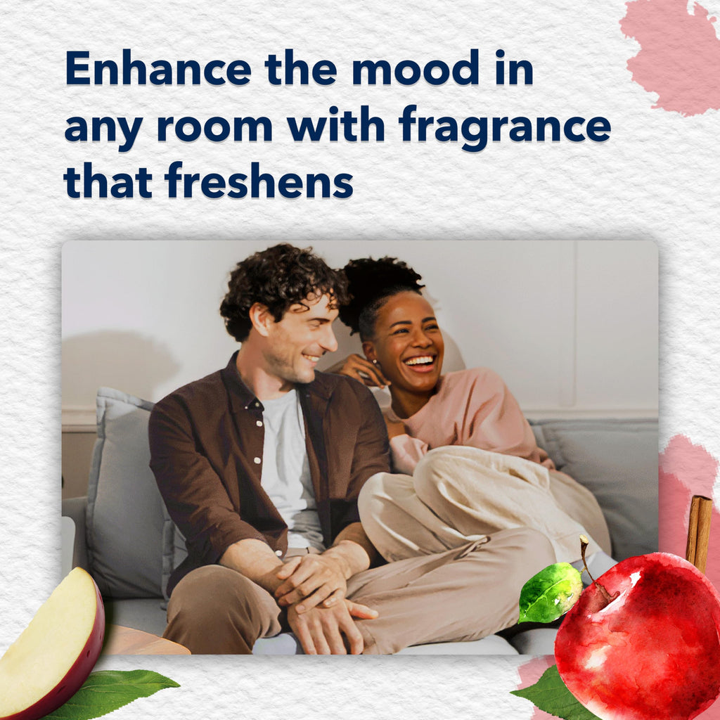 Glade PlugIns Air Freshener Refills, Apple Cinnamon, 10 Count