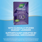 Nature's Way CalmAid Lavender Oil Supplement for Calm & Stress Support*, Clinically Studied Silexan Lavender Oil, Non-Drowsy, Daily Softgels, 30 Count
