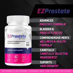 (2 Pack) EZ Prostate Supplement, EZ Prostate Capsules, EZ Prostate Pills, EZ Prostate, EZ Prostate Pills for Men, EZprostate Supplement for Men, EZ Prostate Advanced Formula, 120 Capsules for 2 Months