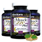 Muscle Ezze PM Plus Night Time Capsules by Doctors Nutra - Nighttime Use - Gluten-Free - 60 Capsules