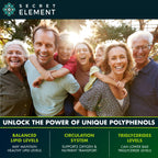 Secret Element Citrus Bergamot Extract 1000mg - Citrus Bergamot Supplement for Heart, Immune System Support, and Healthy Aging - Pure, Vegan Bergamot Capsules