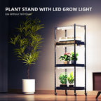 Spider Farmer 4 Tier Mini Greenhouse Plant Shelf with Grow Lights Indoor