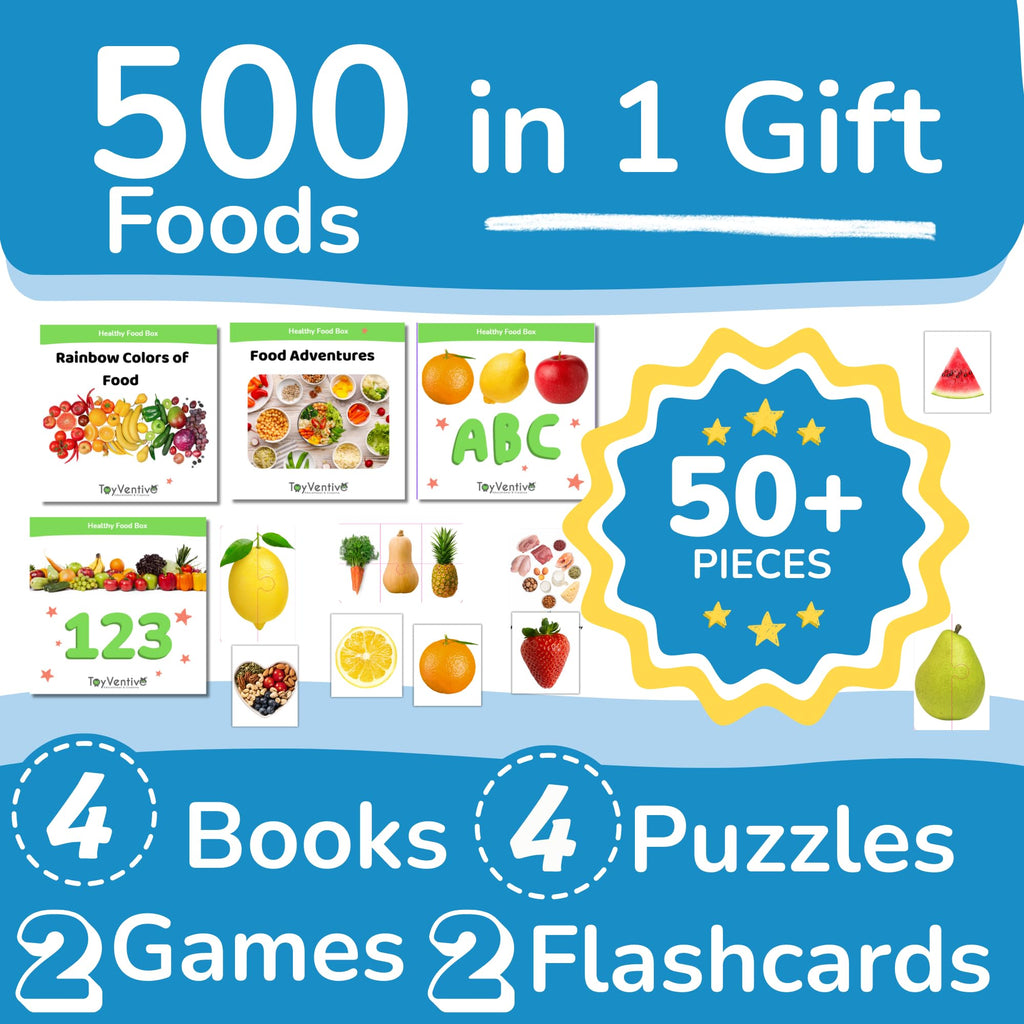 Preschool Learning Activities, Educational Books, Toddler Flashcards, Montessori Games, Picture Cards, Play Food for Toddlers 1-3, 1 Year Old Girl Gifts and Toys, 2 Year Old Girl Birthday Gift