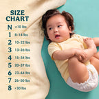 Swaddlers Diapers, Size 2 (10-22 lbs), 84 Count, Absorbent, Keeps Baby Dry and Comfortable, Pediatrician Recommended Skin Safe Disposable Baby Diaper