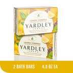 Yardley London Soap Bath Bar Bundle - 10 Bars: English Lavender, Oatmeal and Almond, Aloe and Avocado, Cocoa Butter, Lemon Verbena 4.25 Ounce Bars (Pack of 10 Bars, Two of each)