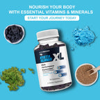 BLUE VIBE Insta Surge XL Gummies, InstaSurgeXL Advanced Overall Health Formula Supplement, InstaSurge XL Maximum Support (1 Pack - 30 Gummies)