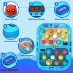 HopeRock Toddler Toys for Boys 4-6 with 2 Hammers, 5 Modes, 9 Music Sprays,Light-Up, Ideal Birthday and Christmas Gifts for 3-6 Year Old Boys