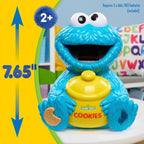 Sesame Street Cookie's Counting Jar, 12-Pieces, 20+ Phrases and Sounds, Learning and Education, Kids Toys for Ages 2 Up by Just Play
