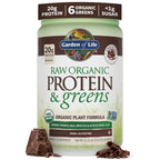 Garden of Life Organic Chocolate Protein & Greens, 21.51 OZ