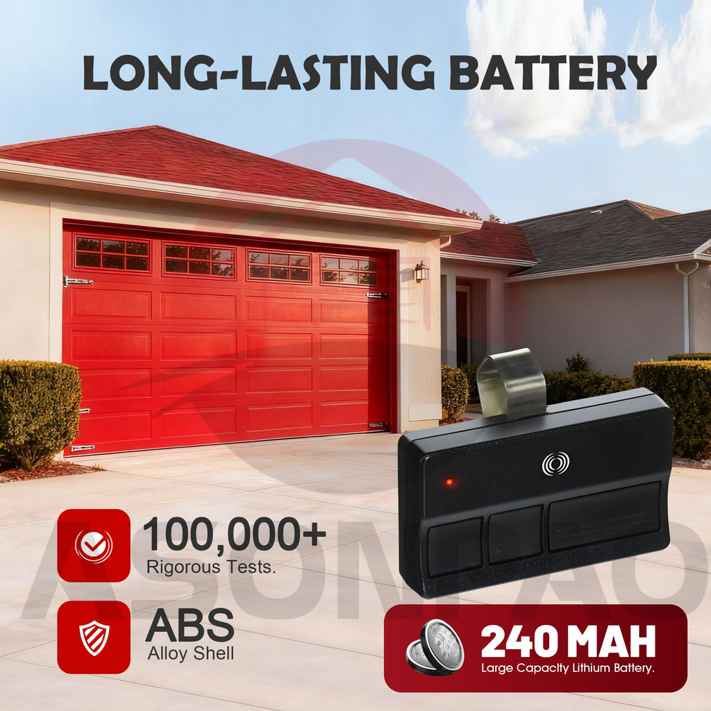 2 for LiftMaster Garage Door Opener Remote 371LM 373LM 971LM 973LM Universal [5 Year Warranty]