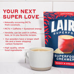 Laird Superfood Non-Dairy Superfood Creamer - Coconut Powder Coffee Creamer - Sweet & Creamy - Gluten Free, Non-GMO, Vegan - 16 oz. Bag, Pack of 1
