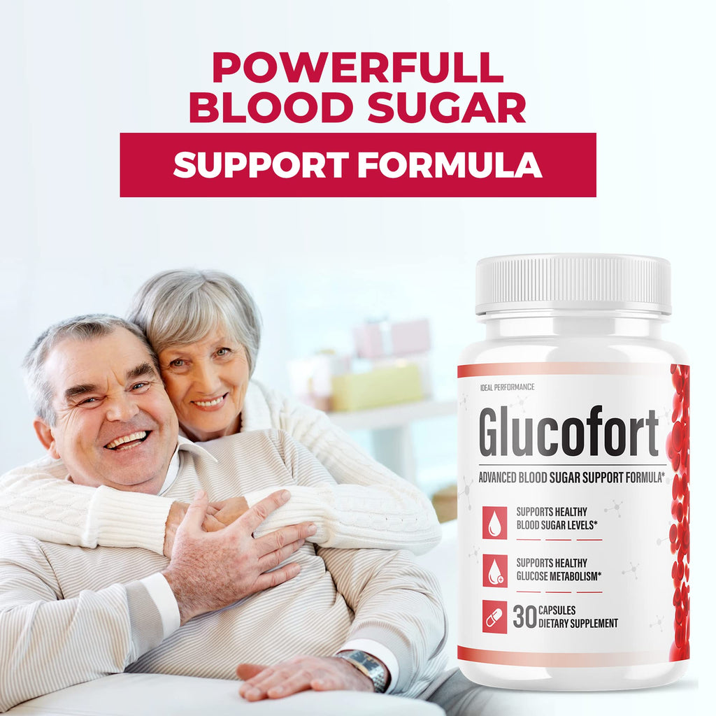 IDEAL PERFORMANCE (Official) Glucofort Supplement Support Formula Support (2 Pack)