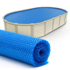 Sun2Solar Blue 10 ft x 15 ft Oval Pool Solar Cover | 8 Mil | Heat Retaining Blanket for Inground and Above Ground Swimming Pools | Harness The Sun's Energy to Heat Pool | Bubble Heating Blankets