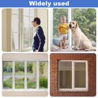 CroBlissful Extra Wide 12 Inch x 20 ft Window Screen Tape Mesh Repair Strong Adhesive Waterproof Fiberglass Screen Repair Kit Patch for Window Door Tears Holes(Gray)