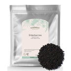 Starwest Botanicals Whole Elderberries - Dried Elderberries for Syrup, Tea, Gummies, & Jam, Certified Kosher, Wildcrafted Natural Berries - Bulk 1 lb Bag