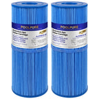 POOLPURE Antimicrobia PRB25-IN-M Spa Filter Replaces Unicel C-4326RA, Guardian 413-106, Filbur FC-2375M, 3005845, 17-2327, 100586, 33521, 25392, 817-2500, 5X13 Spa Filter, 2 Pack