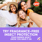 Off! Clean Feel Travel Size Insect Repellent Aerosol with 20% Picaridin - Bug Spray for Long-Lasting DEET-Free Protection from Mosquitoes, Fragrance-Free Pest Control for Ticks & Flies, 2.5 oz