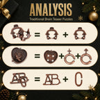 Advent Calendar 2026 Brain Teaser, Teens Adults 24 Days Christmas Countdown