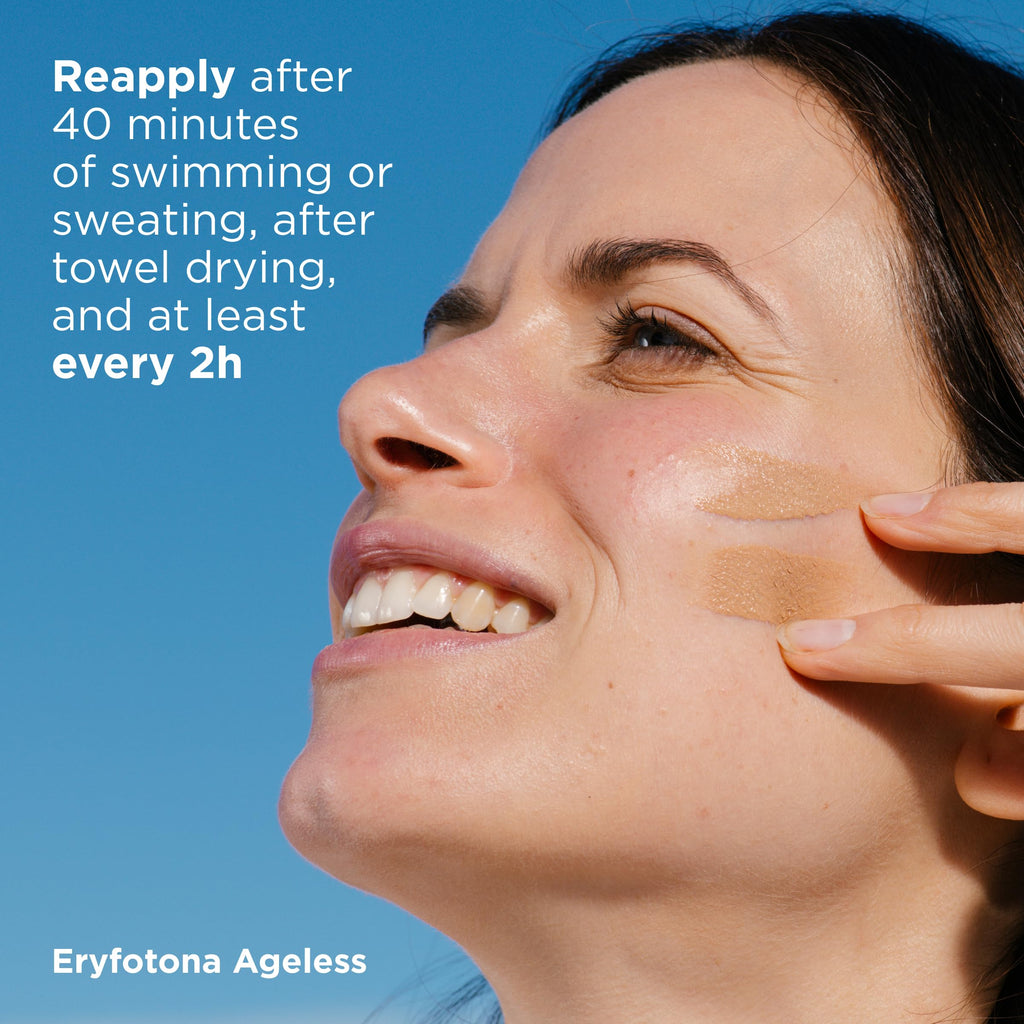 ISDIN Eryfotona Ageless Sunscreen Zinc Oxide and 100% Mineral Tinted Sunscreen SPF 50