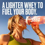 SEEQ Clear Protein Powder - Watermelon Wave - 22 Servings - 22g Clear Whey Protein Isolate - Zero Sugar - 0g Lactose - Allergen Friendly - GLP1 Support - Bone Health - Muscle Post Workout Recovery