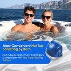6 Pack-Hot Tubs Replacement Cartridges Compatible with The Frog Floating System - Water Treatment System for Hot Tubs up to 600 Gallons - Less Chemical Use