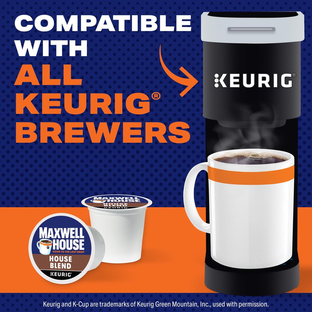 Maxwell House K-Cup® Coffee Pods, 84 ct Box, House Blend Medium Roast