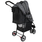 Gen7 Pet Starry Night Gray Regal Plus Pet Stroller, One Size (G2320SN)