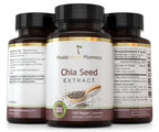 Chia Seed Extract Supplement Capsules 10:1 (120 Capsules)