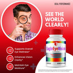 Eagle Eye Vision Eye Health Supplements Capsules, Official Eagle Eye Vision Vitamin Pills - Maximum Strength All Natural EagleEyeVision for Visual Wellness & Crystal Clear Vision Reviews (2 Pack)