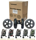 ROODO 3 Wheel Pet Stroller Dedicate Wheel Set,Original,Fast disassembly,Replacement and Installation,No Additional Tools are Required
