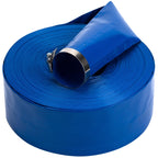 3 in x 25 ft Pool Backwash Hose Heavy Duty Drain Discharge Double PVC Lay flat General Purpose Vinyl Hose, Burst Resistant for Water Transfer Sump Pump Pool Filter (3in 25ft fiber reinforced hose)