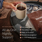 Beam Dream Sleep Powder Brownie Batter, L-Theanine, Apigenin, Reishi & Magnesium, Third Party Tested Natural Sleep Aid & Sleep Supplement, Health and Wellness Gift, Natural Sleep Support, 30 Servings