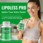 IDEAL PERFORMANCE Lipoless Capsules, LipoLess Advance Supplement Pills - Maximum Strength, All Natural Keto Capsule to Sustain Active Lifestyle, Official Lipo Less for Overall Health Reviews (2 Pack)