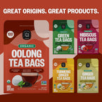 FGO Organic Oolong Tea, Eco-Conscious Tea Bags, 100 Count, Packaging May Vary (Pack of 1)