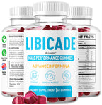 Libicade Gummies - Official Libicade Premium Supplement Gummy for Men - Maximum Strength, All Natural Drive Advanced Formula Daily Support Overall Health & Wellness, 60 Gummies for 1 Month