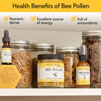Mickelberry Gardens Bee Pollen Granules 6oz Raw Superfood Protein Rich