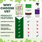 Rodent Repellent, Diatomaceous Earth Peppermint Powder, 1 lb