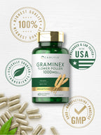 Carlyle Graminex Flower Pollen Extract | 1000 mg | 60 Capsules | Non-GMO & Gluten Free Supplement