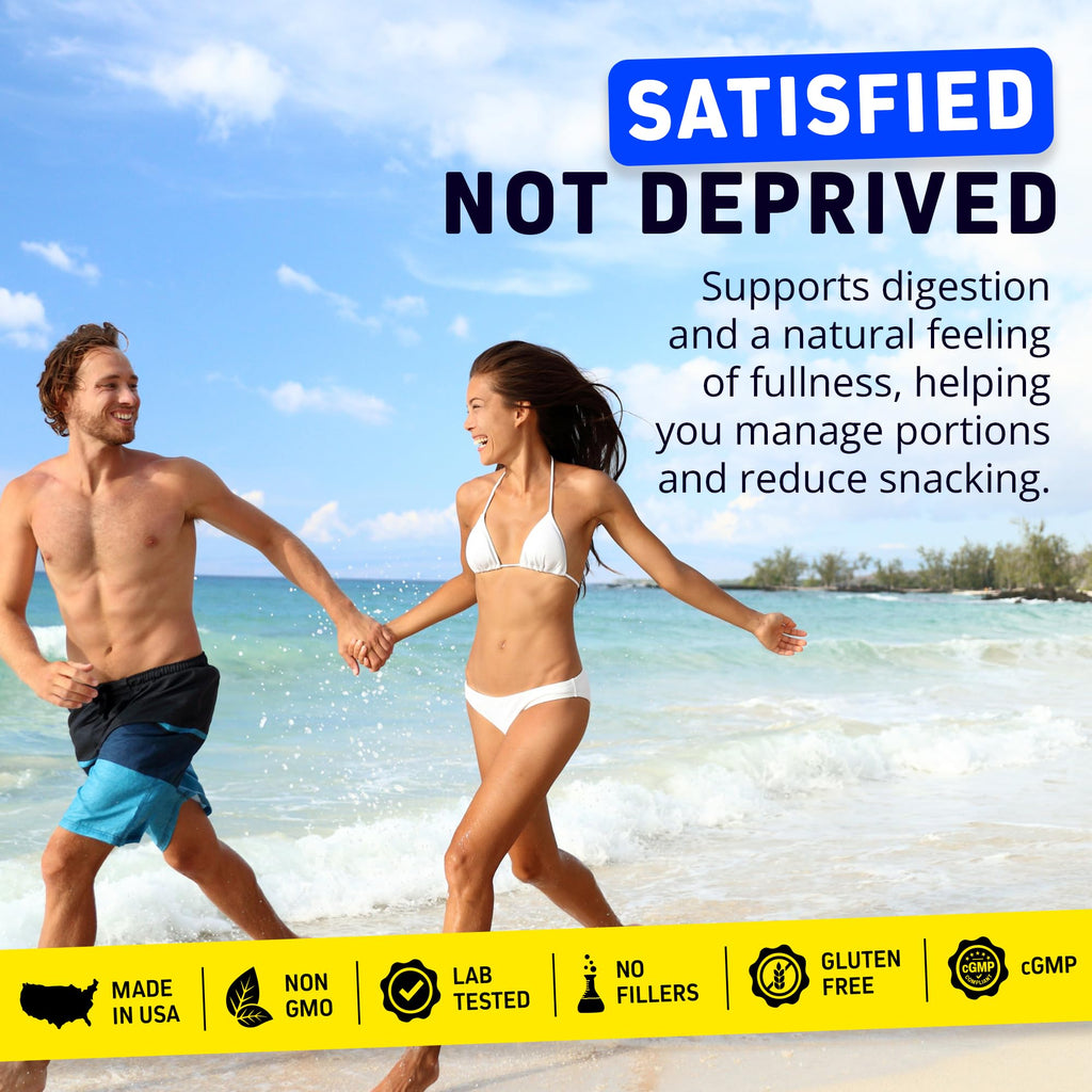 Herbtonics Apple Cider Vinegar + Keto BHB Capsules | GLP-1 Support for Appetite, Cravings & Weight Management | Metabolism Support with Satiety Support | 360 Capsules - 6 Month Supply