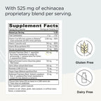 Integrative Therapeutics EHB - Immune Support Supplement with Vitamins A, C & B6* - Mineral Support with Zinc - Dairy-Free & Gluten-Free - 60 Capsules (20 Servings)