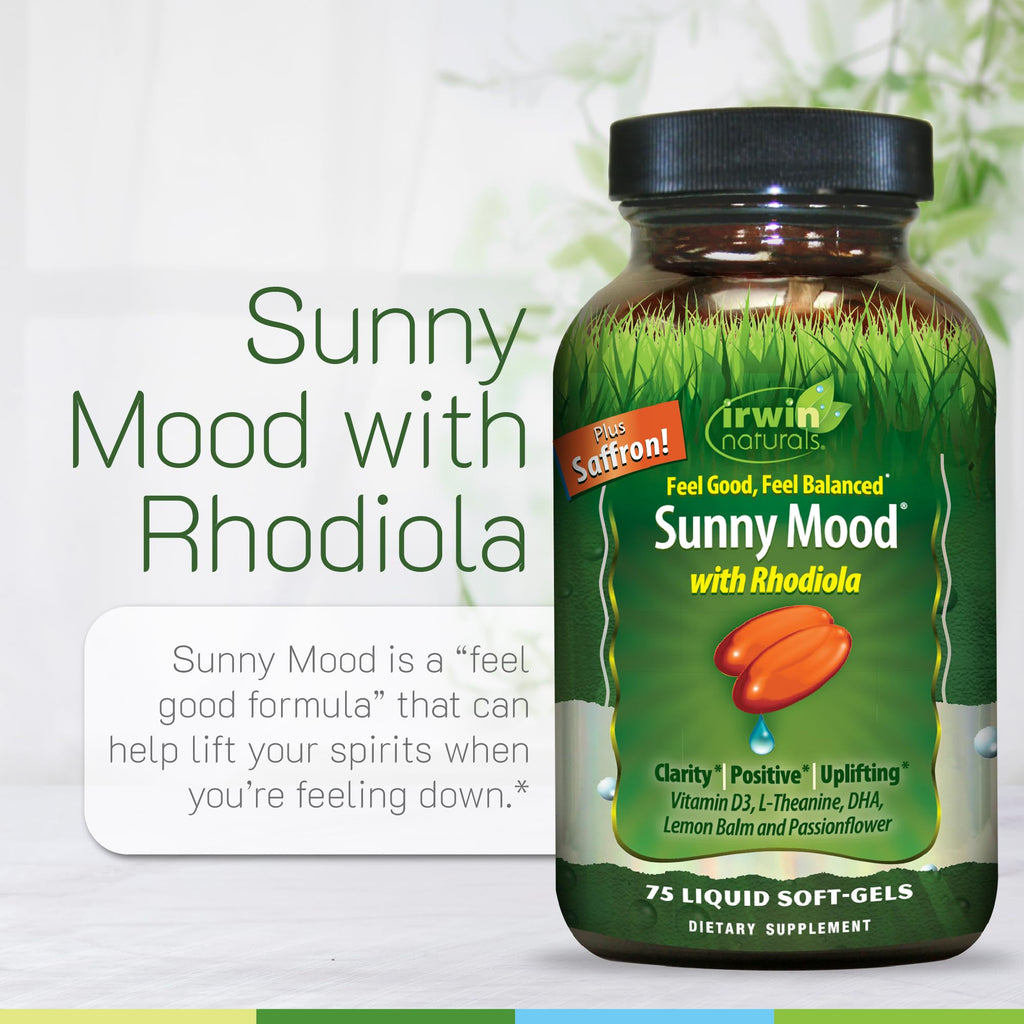 Irwin Naturals Sunny Mood Emotional Balance & Mood Support
