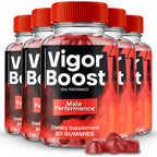 Vigor Boost Gummies, Official VigorBoost Supplement Gummy for Men - Maximum Strength Performance, All Natural Support for Overall Health & Wellness, Advanced Vigor Boost Health Reviews (5 Pack)