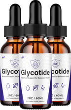 Glycotide Advanced Formula – Glyco Tide Liquid Drops Natural Ingredients - 3 Bottles - 3 Month Supply
