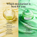 Farmacy Daily Greens Face Moisturizer - Oil Free Facial Moisturizer with Polyglutamic + Hyaluronic Acid - Gel Facial Cream that Reduces Shine, Clears Pores + Balances Oil - Fragrance-Free (50ml)